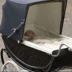 Charlotte de Cambridge dans son royal landeau :)